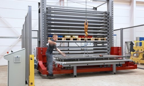 Yassı Metal (Sac) Depolama